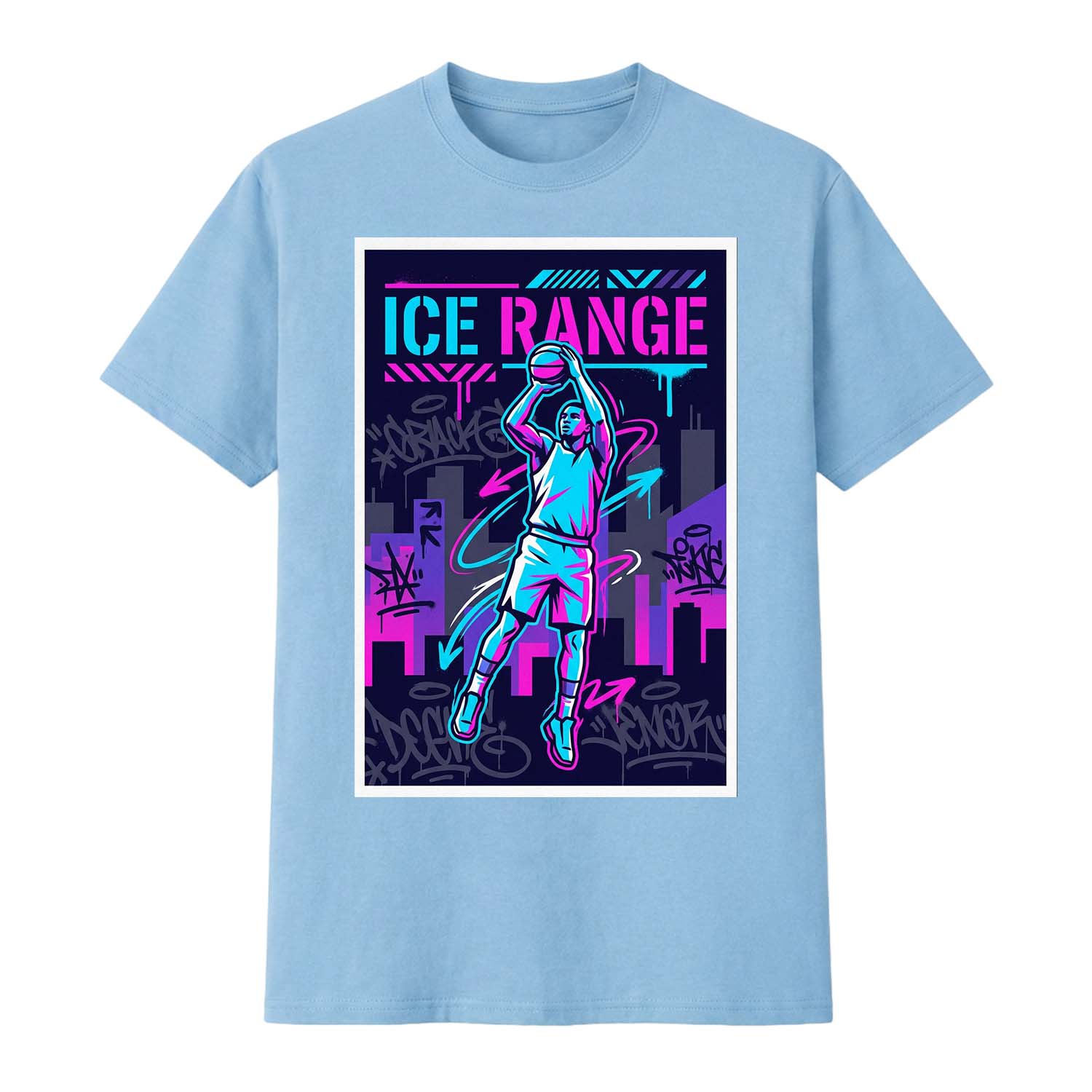 Ice Range basketball Tee