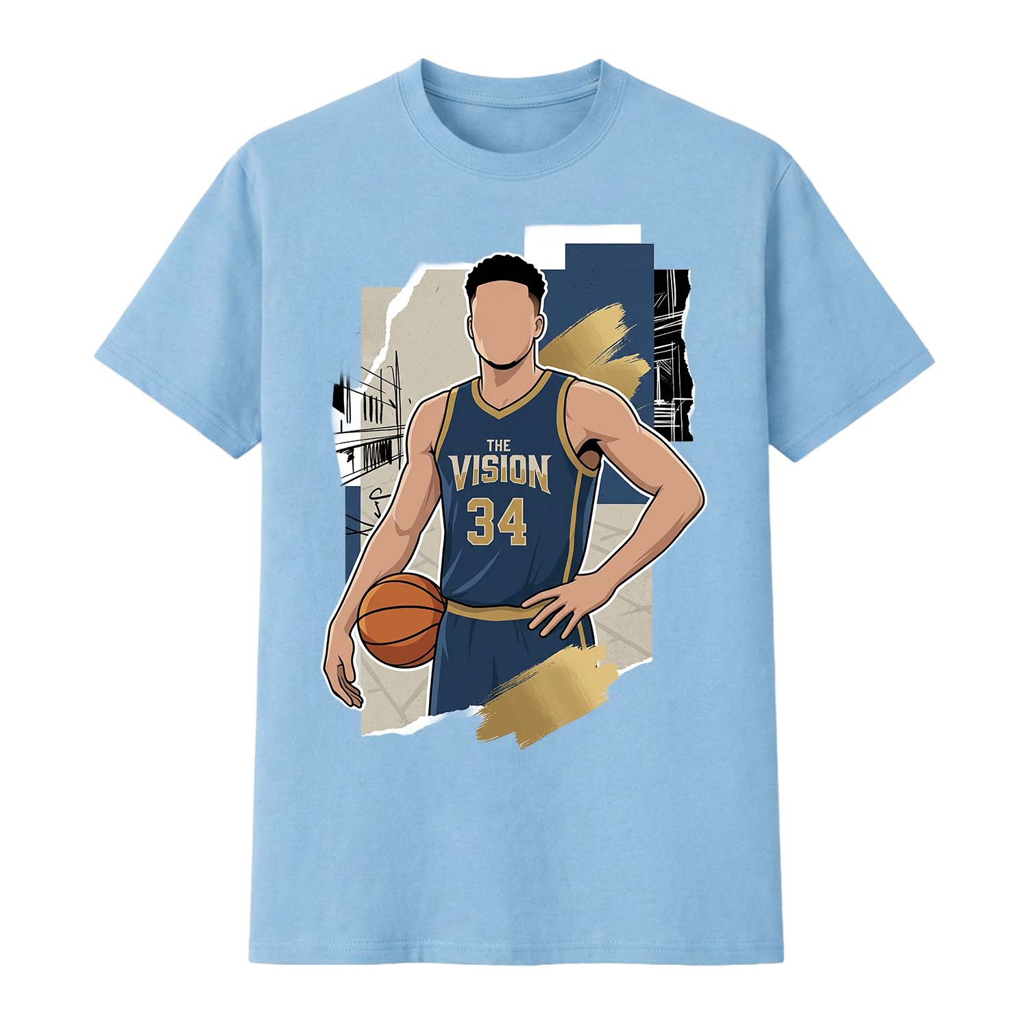 The Vision basketball Tee