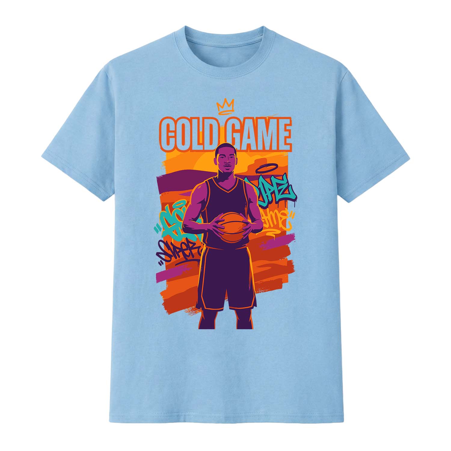 Cold game basketball Tee