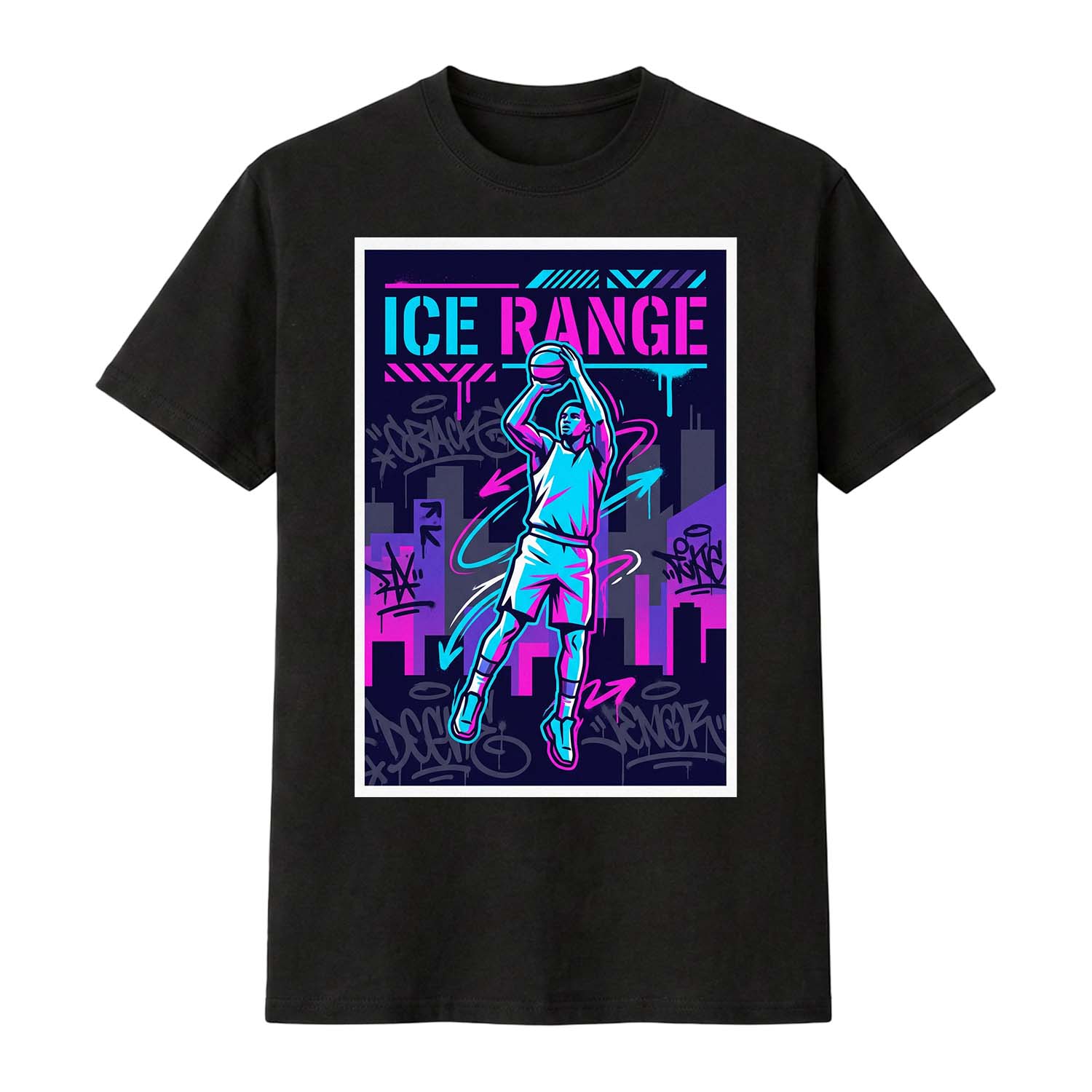 Ice Range basketball Tee
