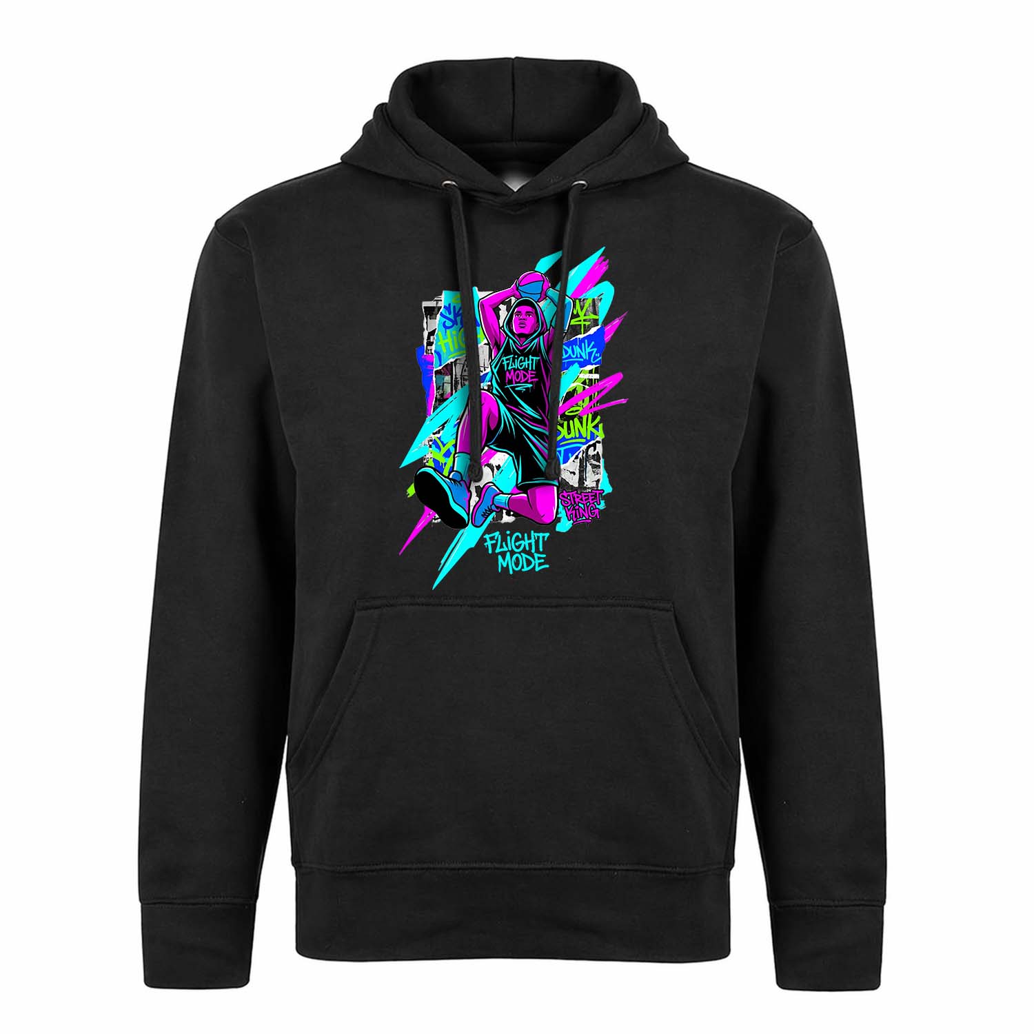 Flight Mode Basketball Hoodie