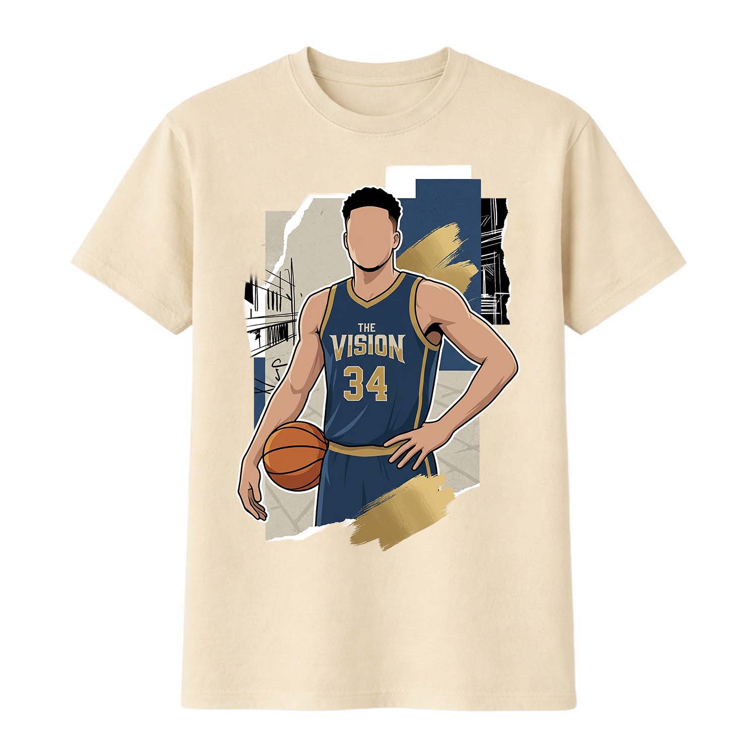 The Vision basketball Tee