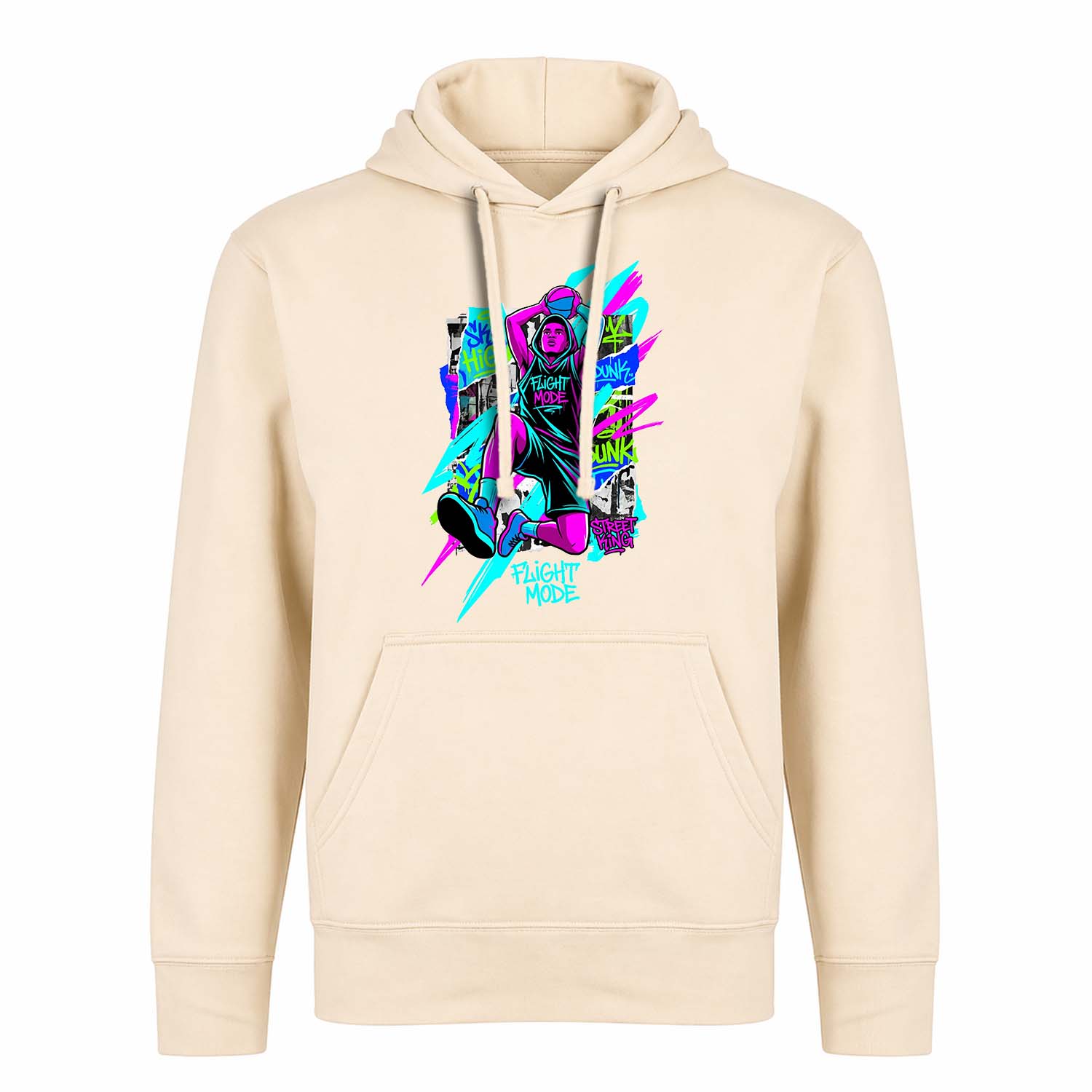 Flight Mode Basketball Hoodie