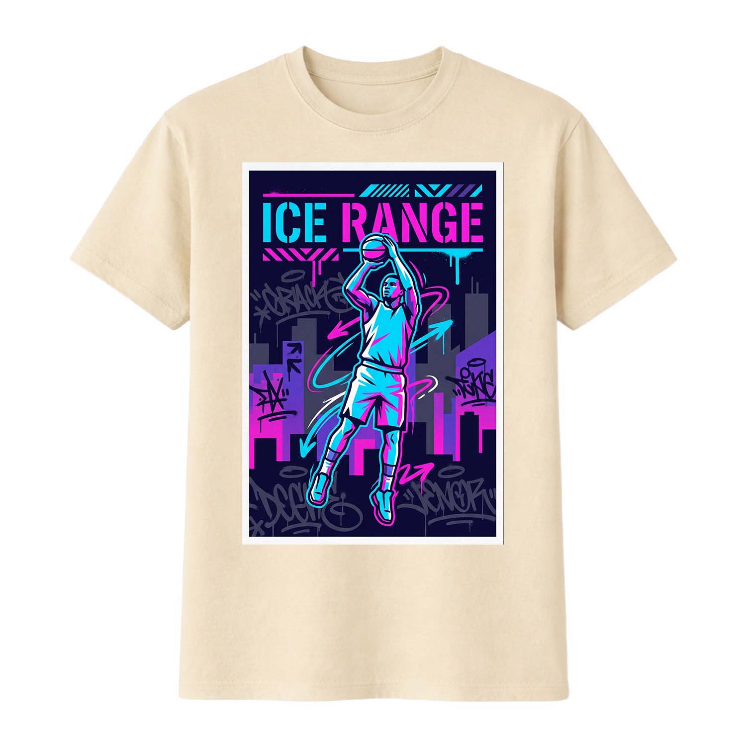 Ice Range basketball Tee