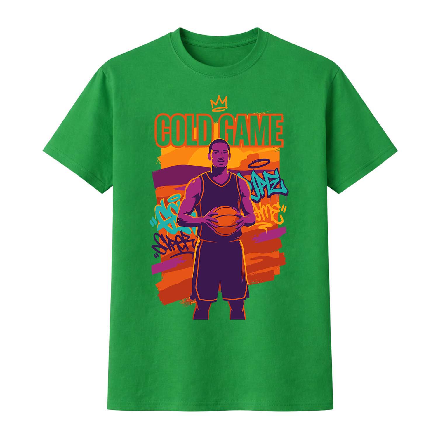 Cold game basketball Tee