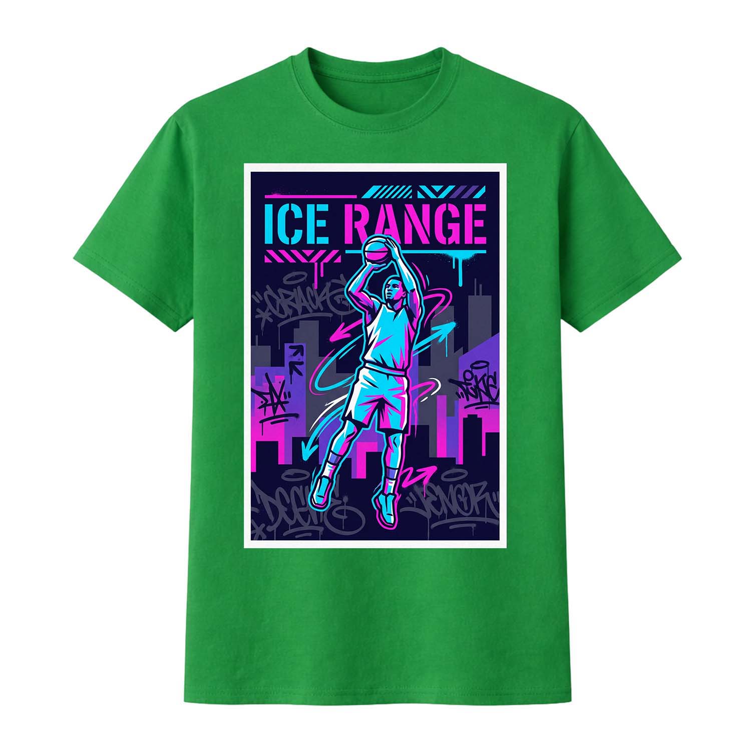 Ice Range basketball Tee