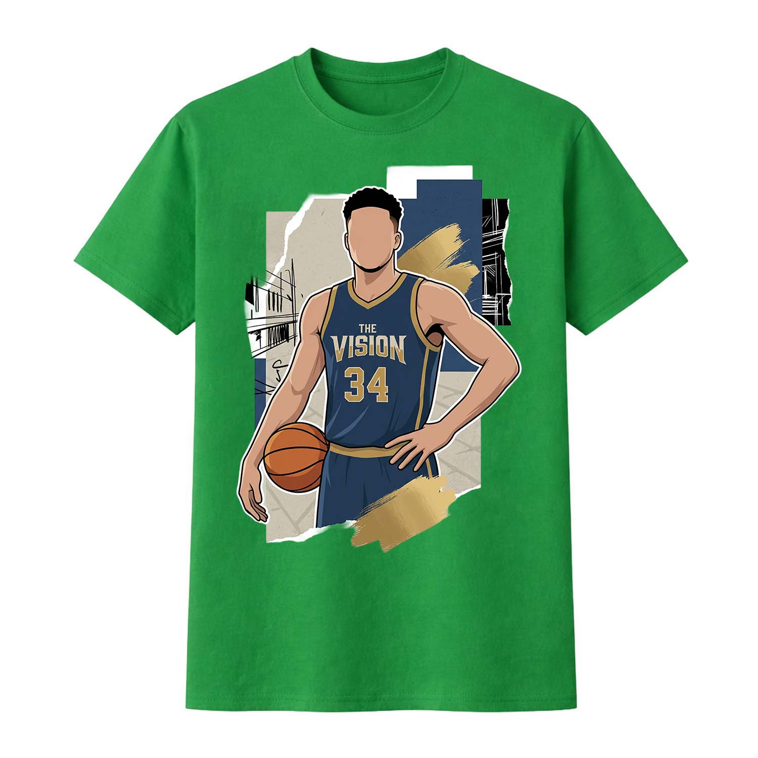 The Vision basketball Tee