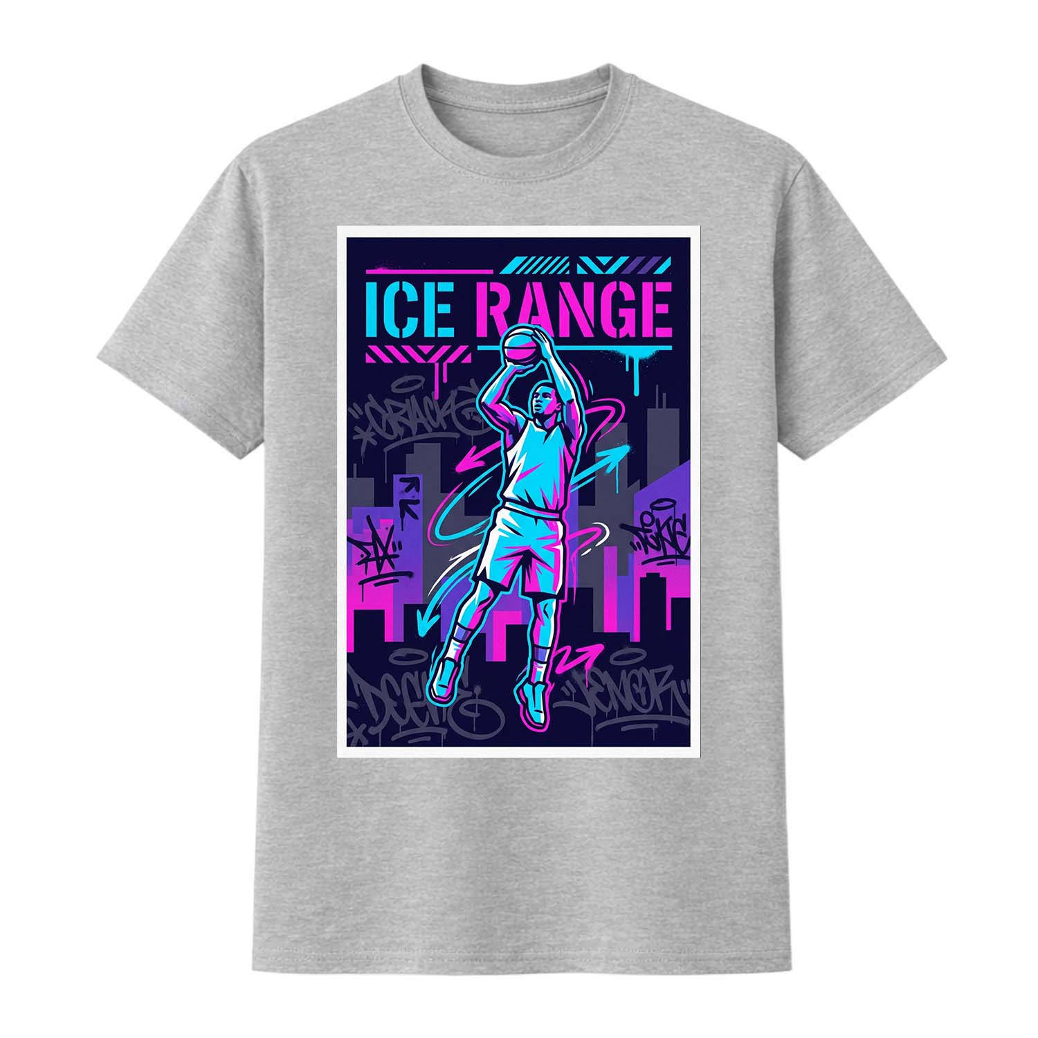 Ice Range basketball Tee