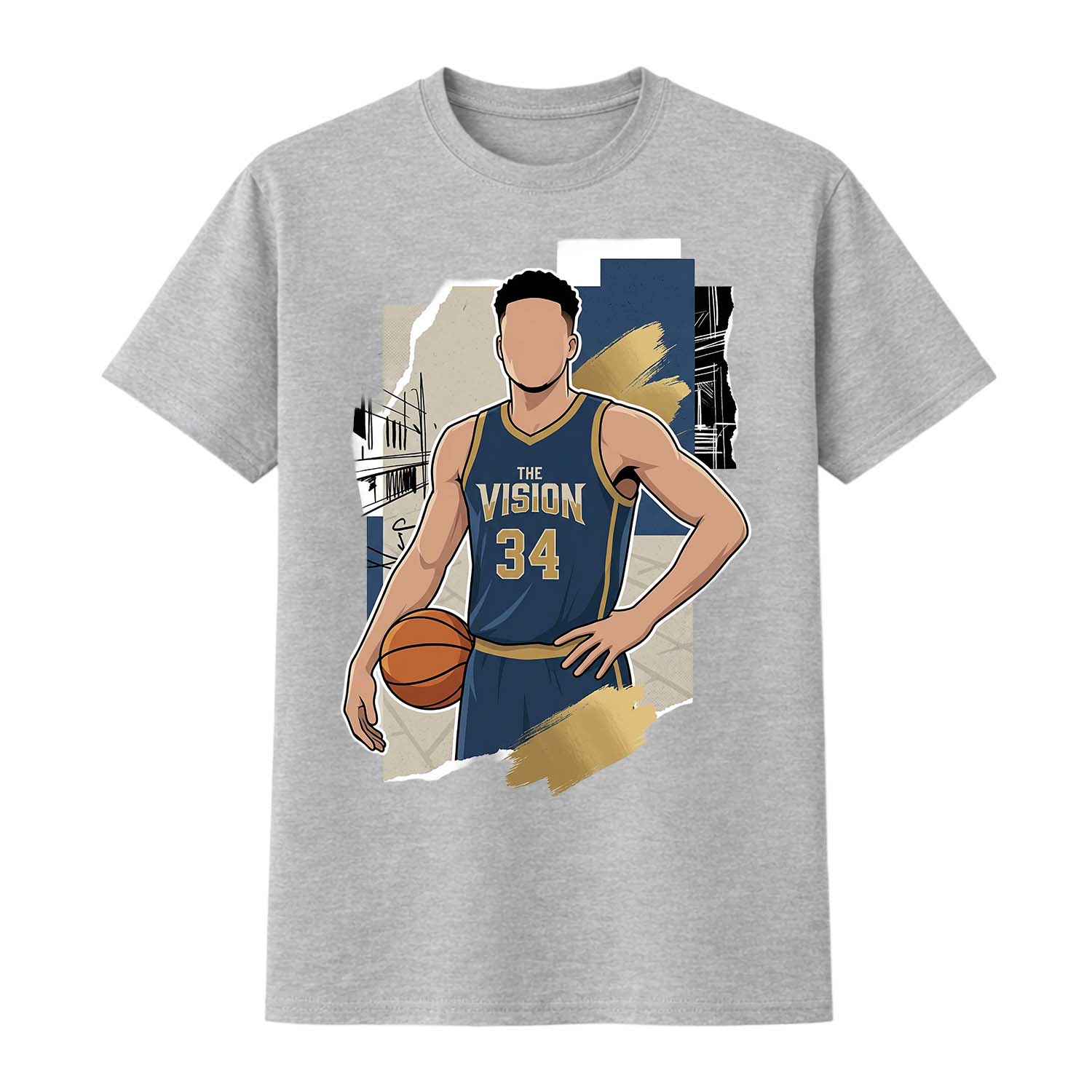 The Vision basketball Tee