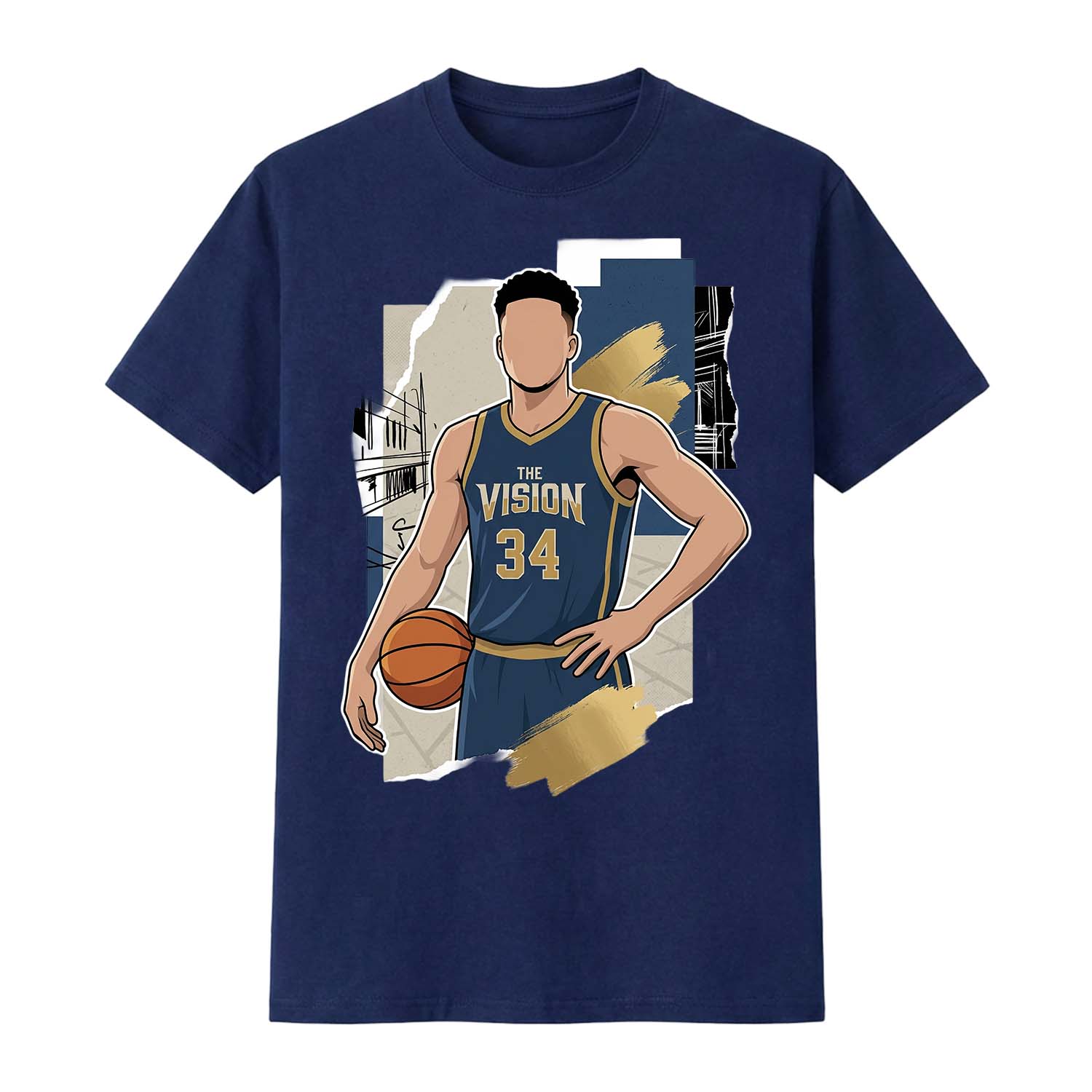 The Vision basketball Tee