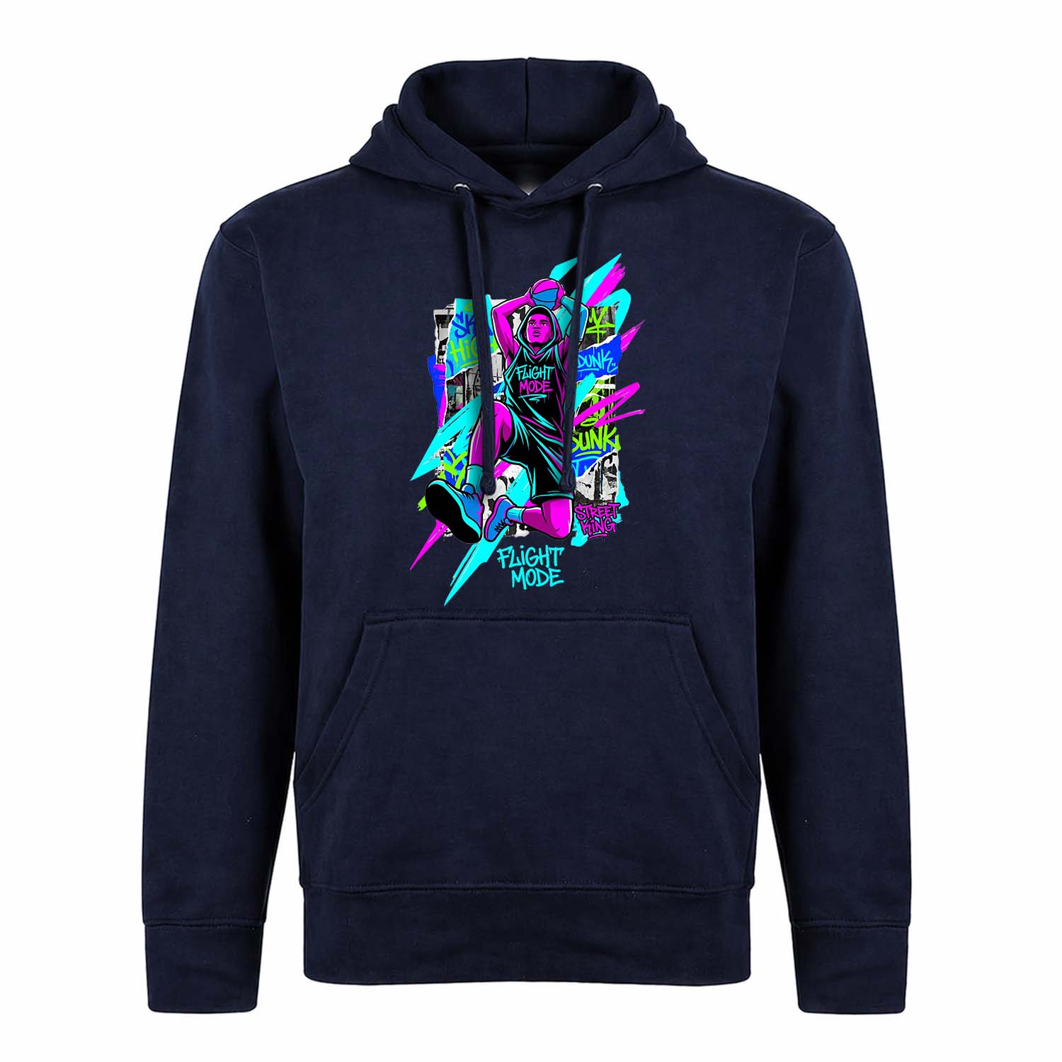 Flight Mode Basketball Hoodie