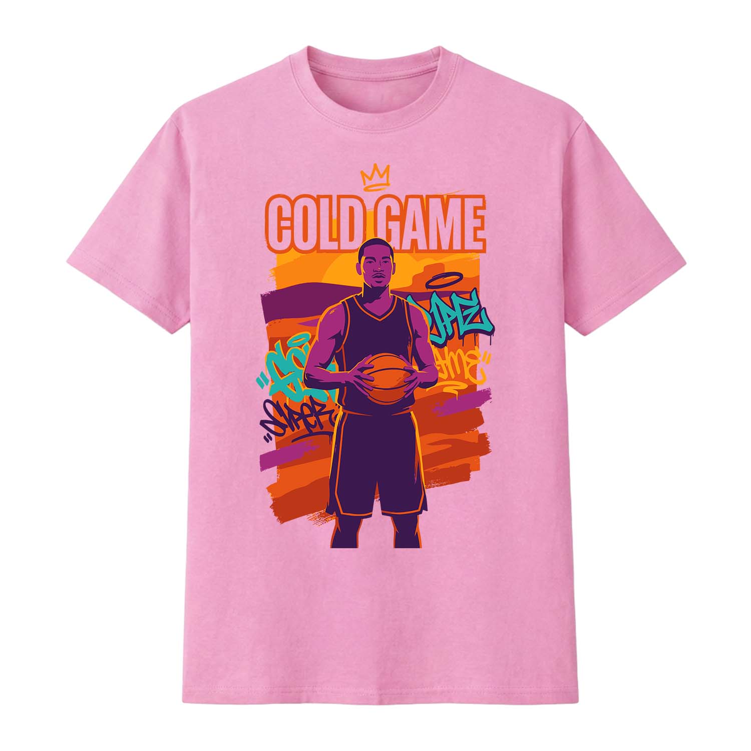 Cold game basketball Tee