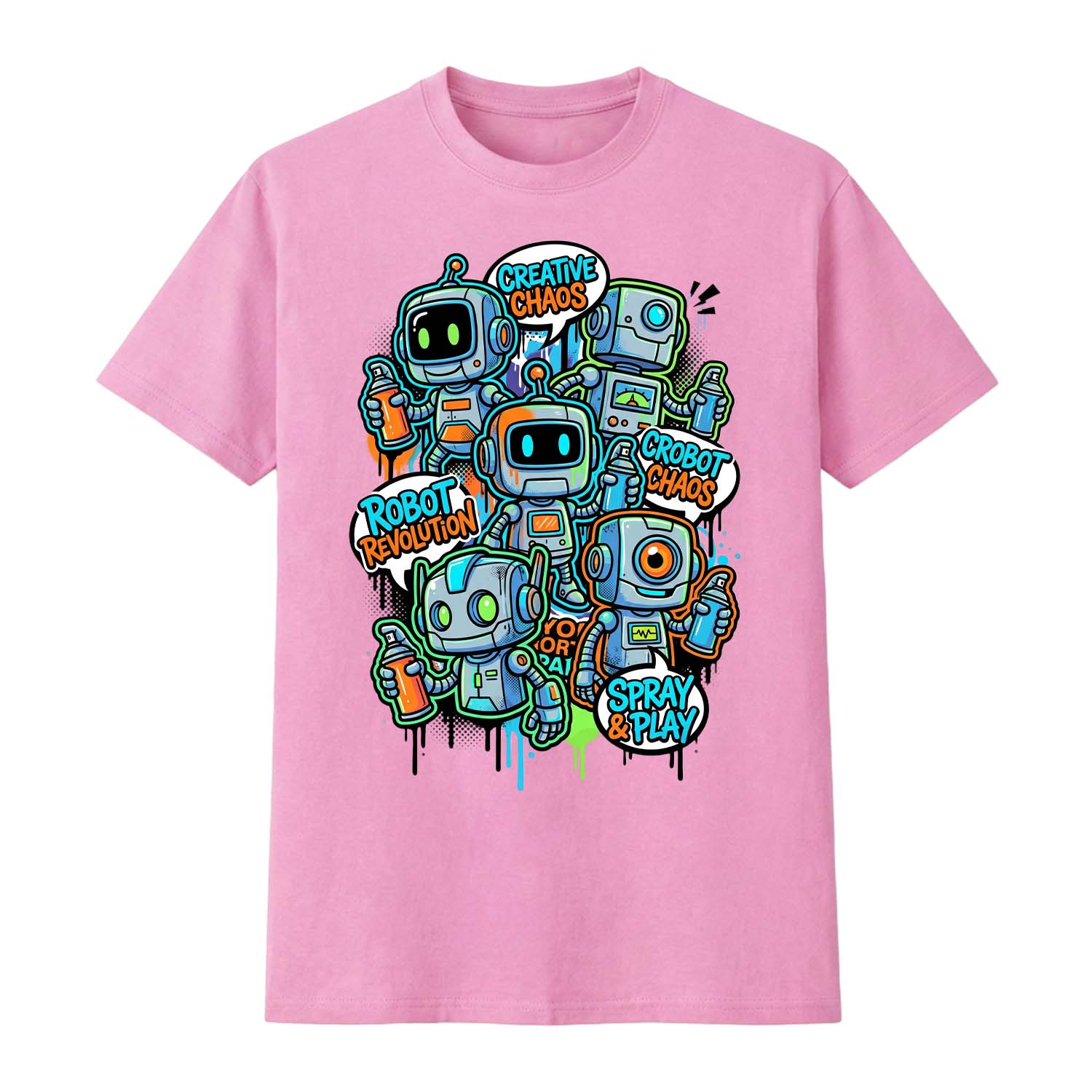 Robot Chaos Tee