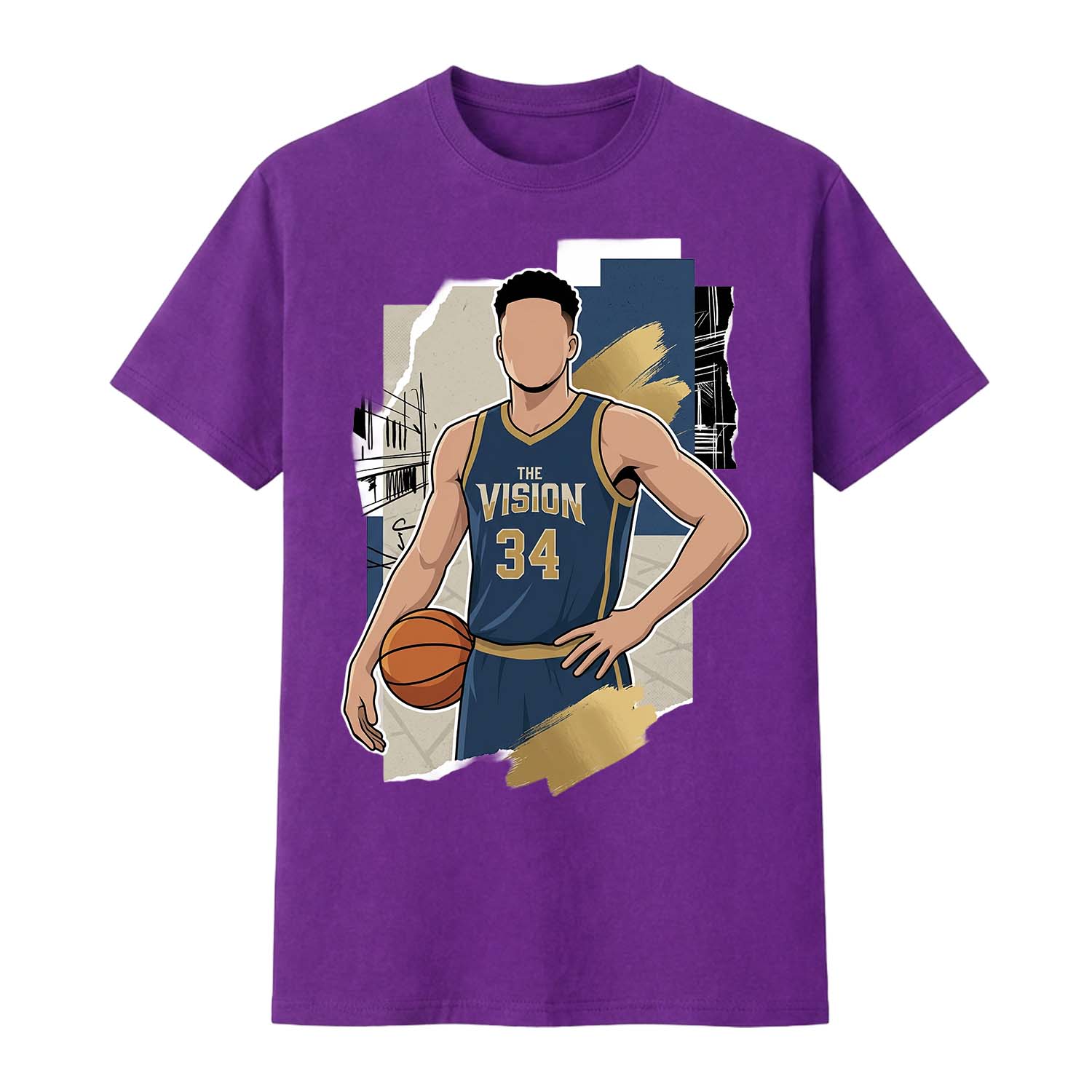 The Vision basketball Tee