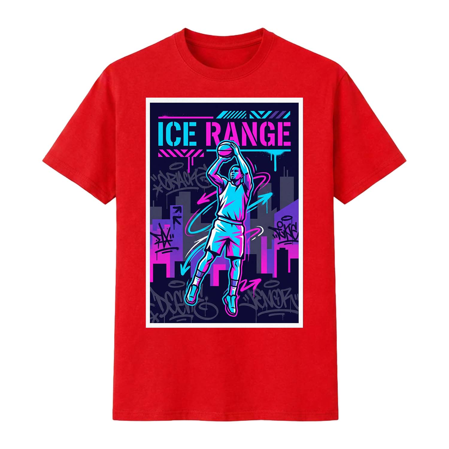 Ice Range basketball Tee