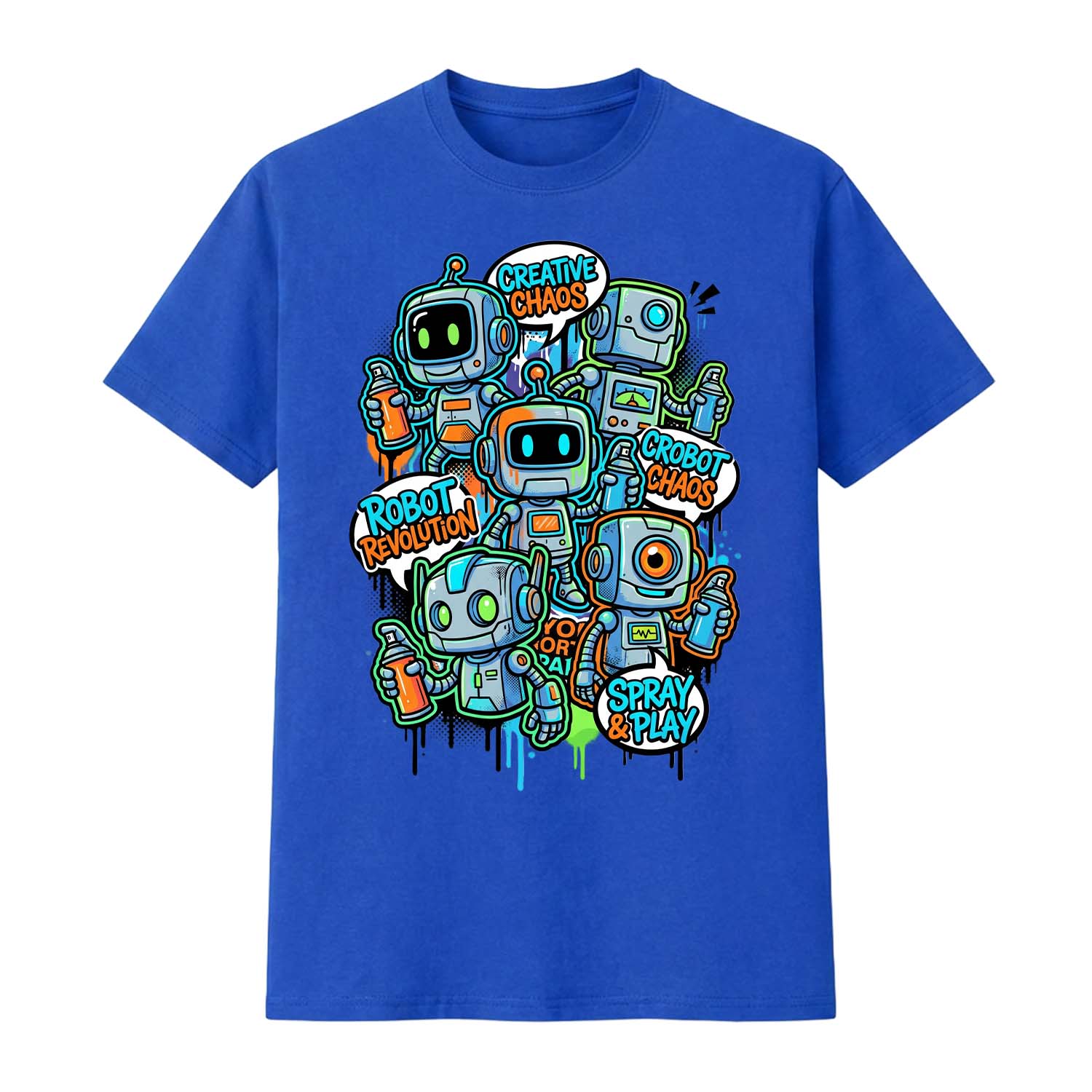 Robot Chaos Tee