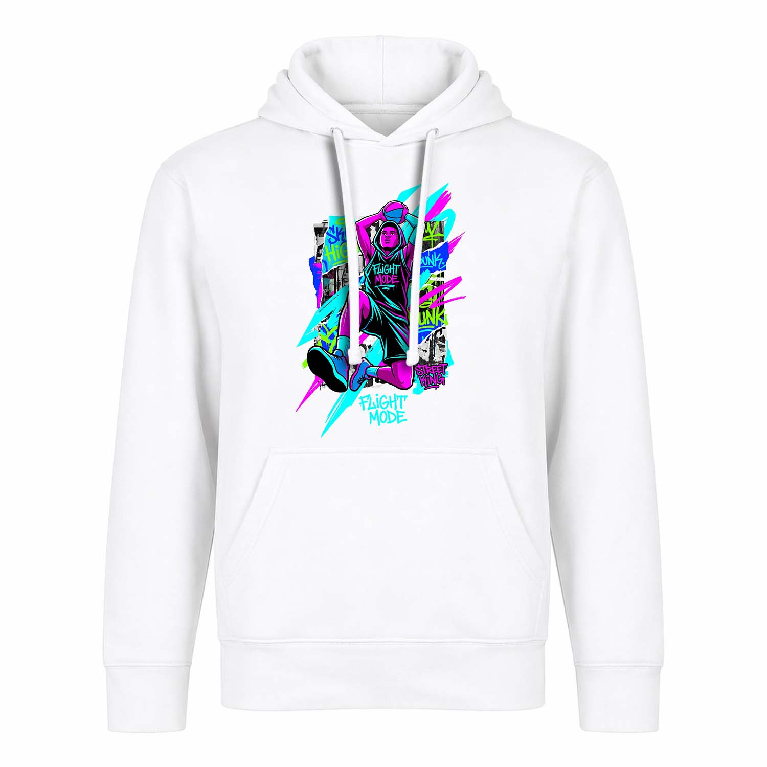 Flight Mode Basketball Hoodie