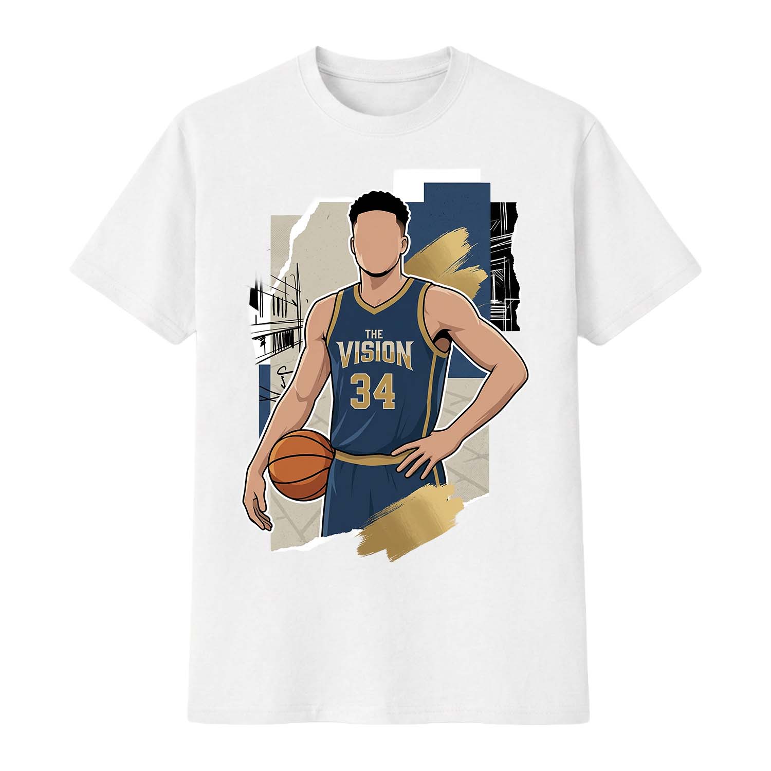 The Vision basketball Tee
