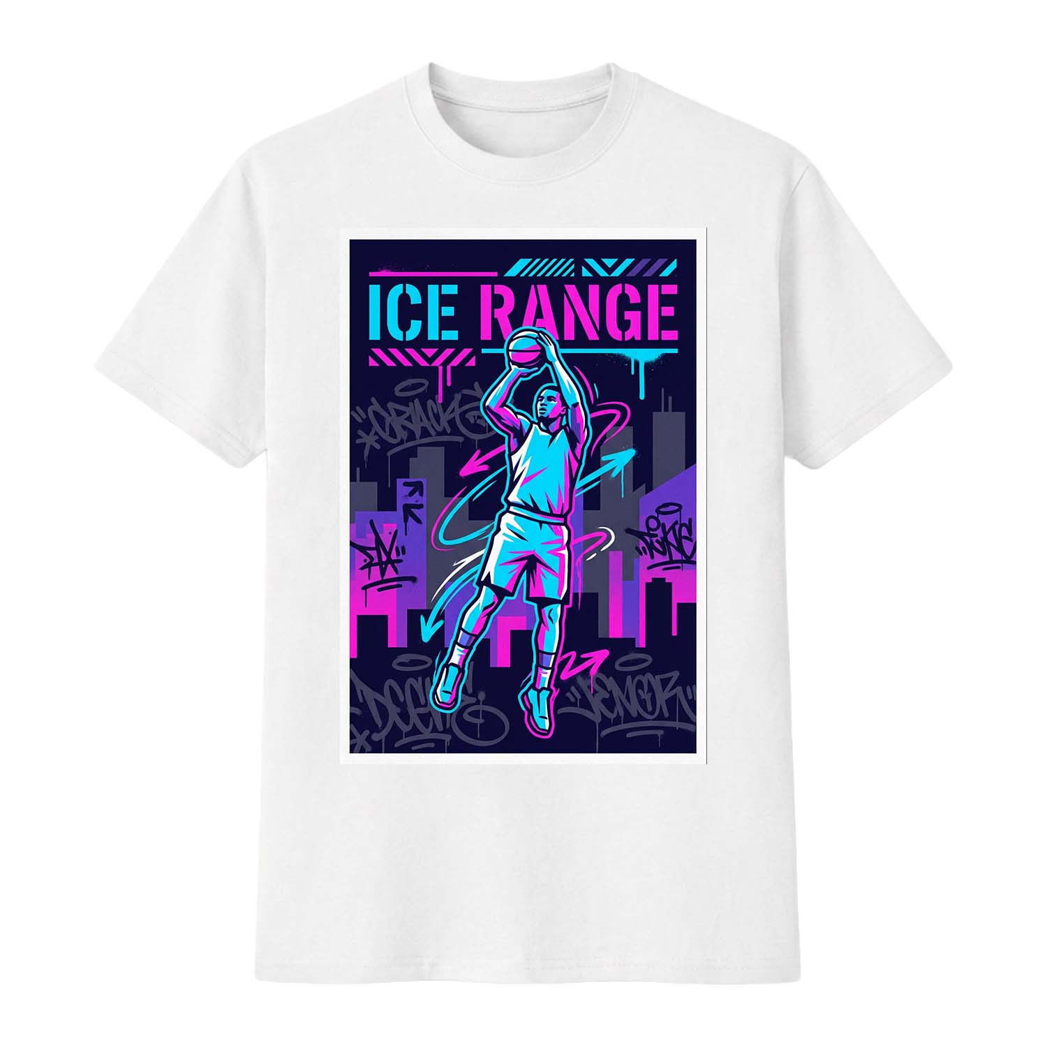 Ice Range basketball Tee