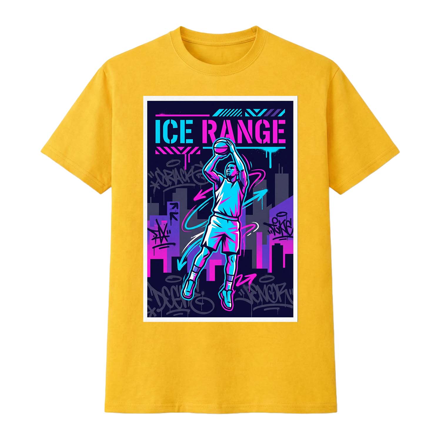 Ice Range basketball Tee